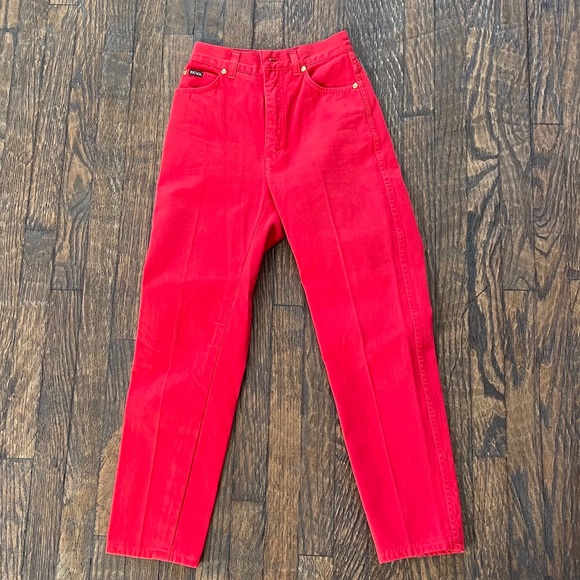 Red jeans - Picture 3 of 5